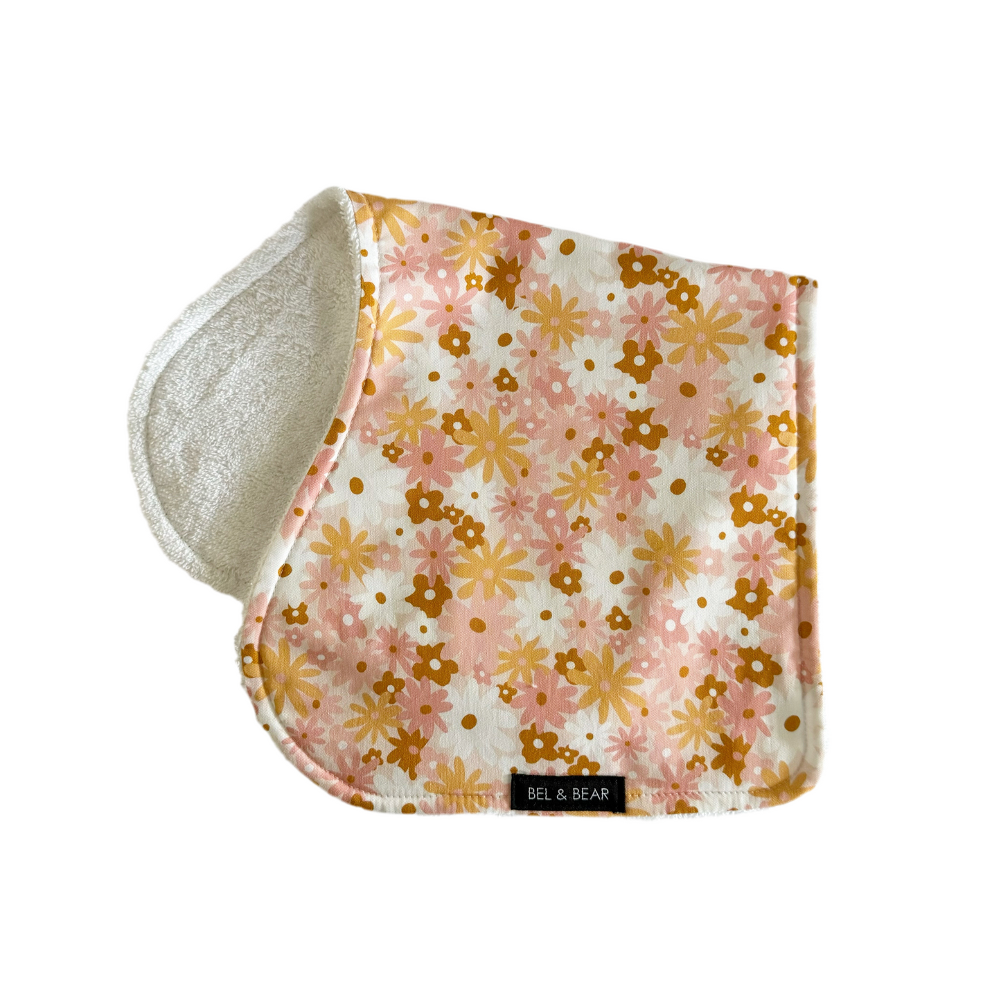 Flower Patch Burp Cloth
