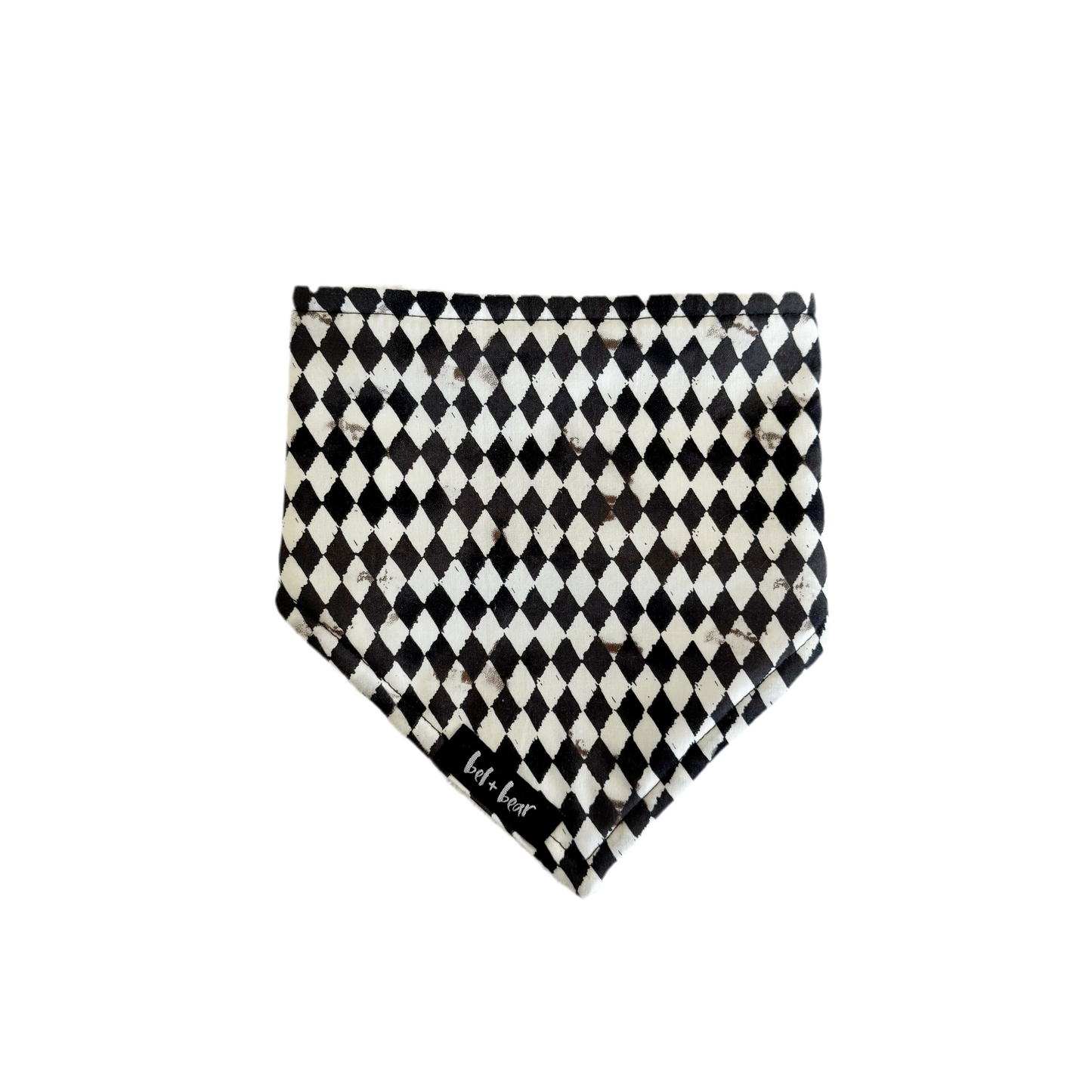 Harlequin Dribble Bib