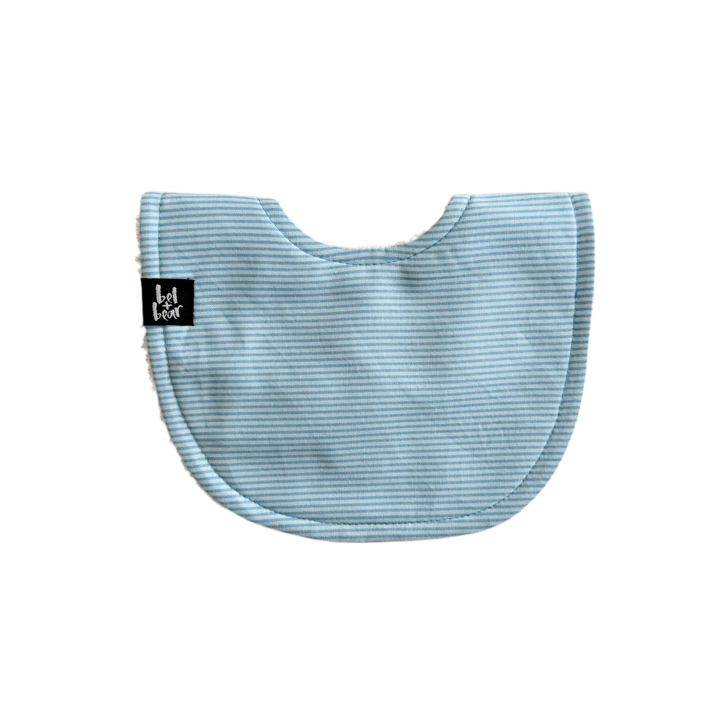 Baby Blue Roundie Bib