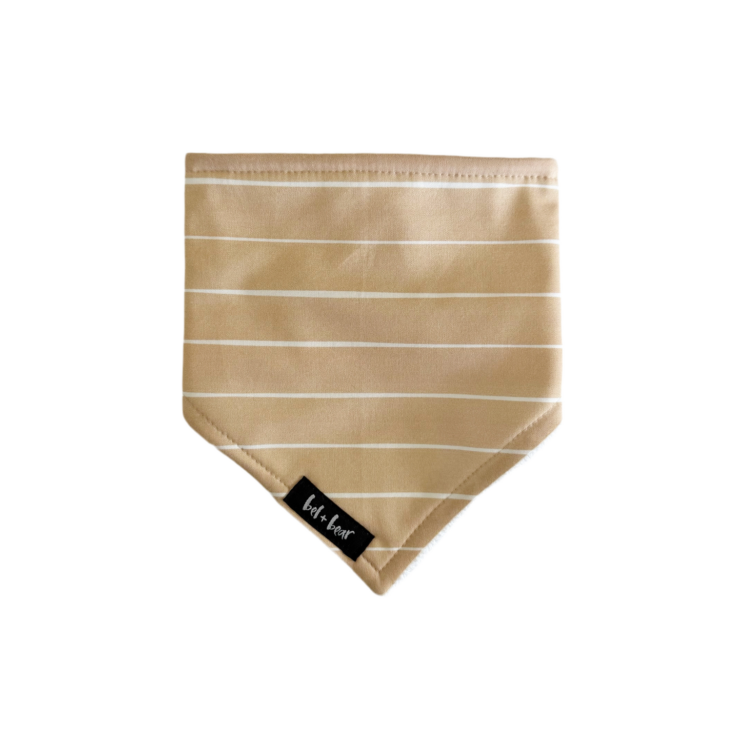 Tan Lines Dribble Bib