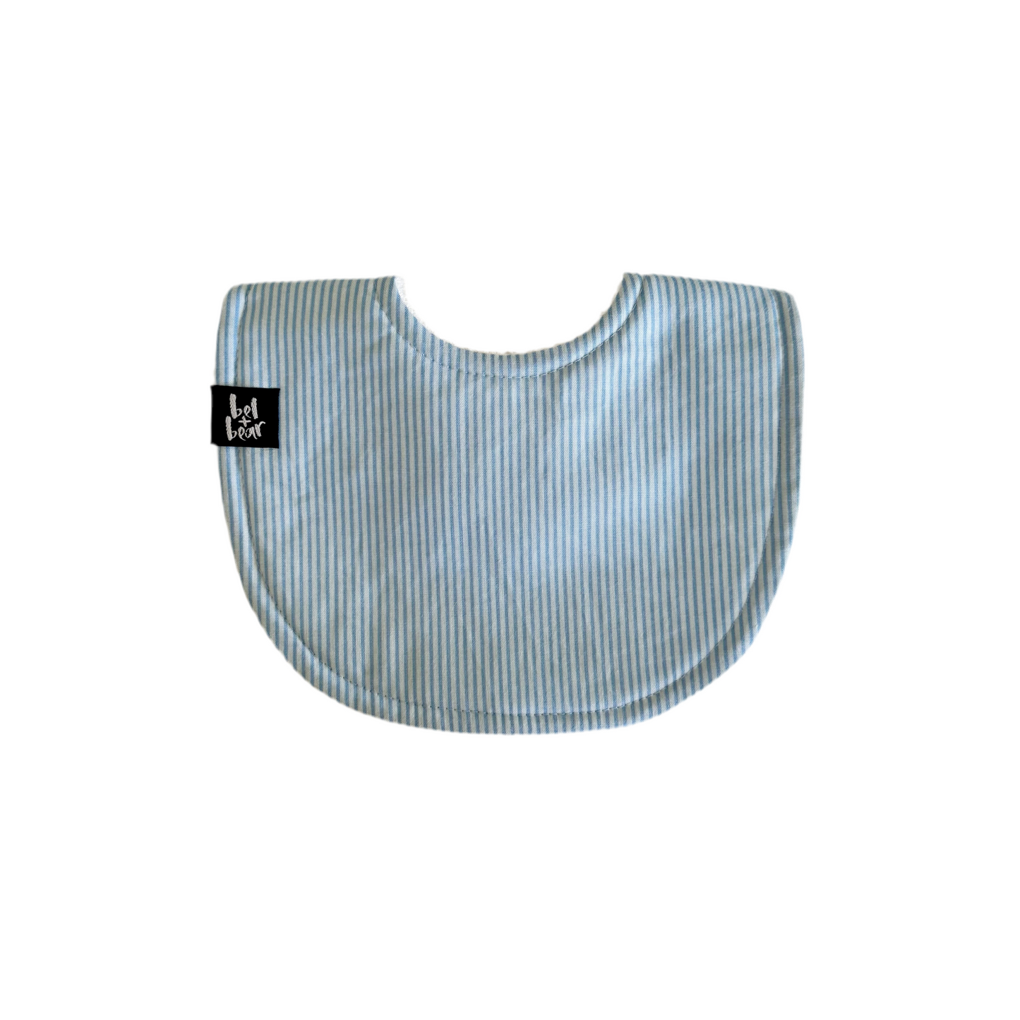 Baby Blue Roundie Bib