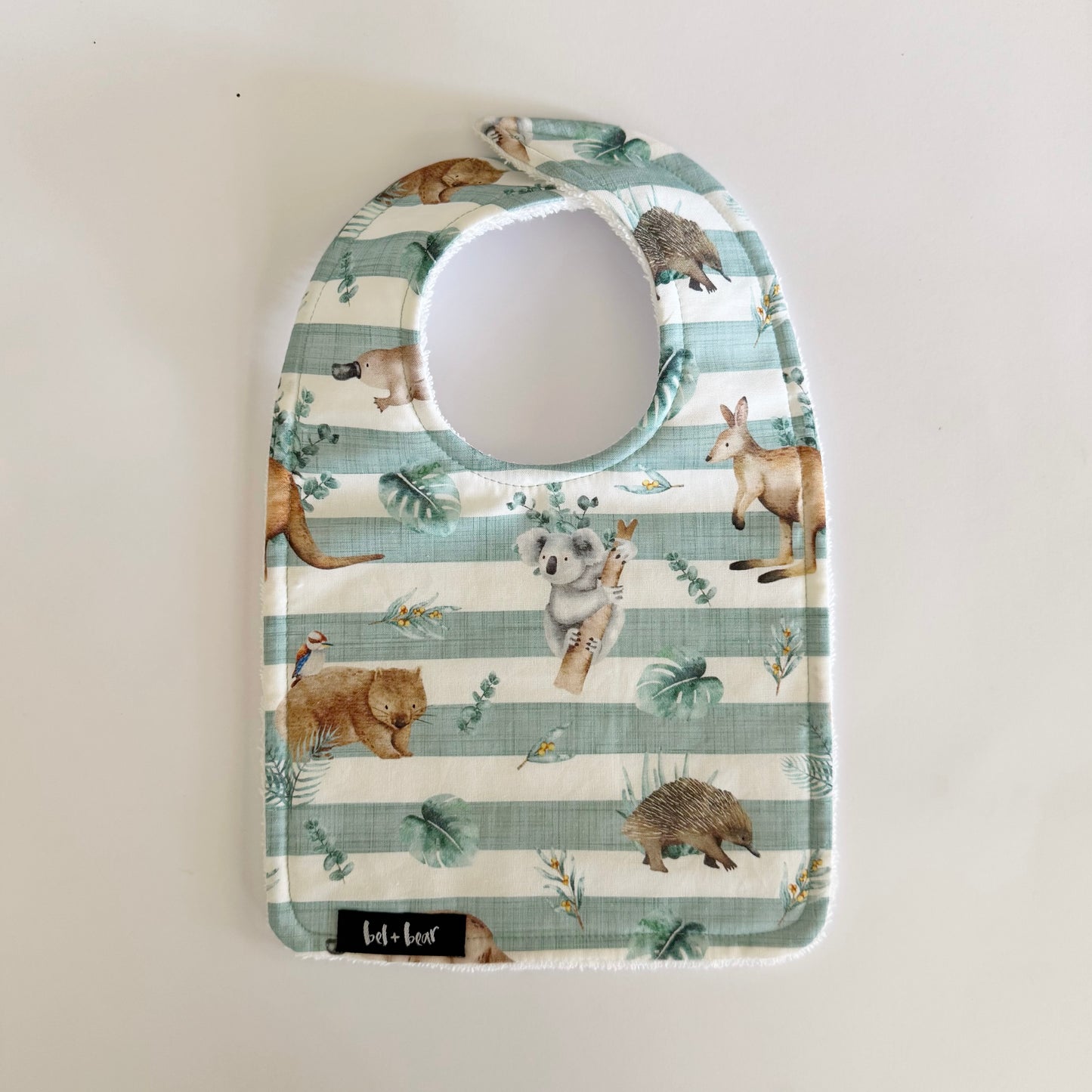 Aussie Animals Traditional Bib