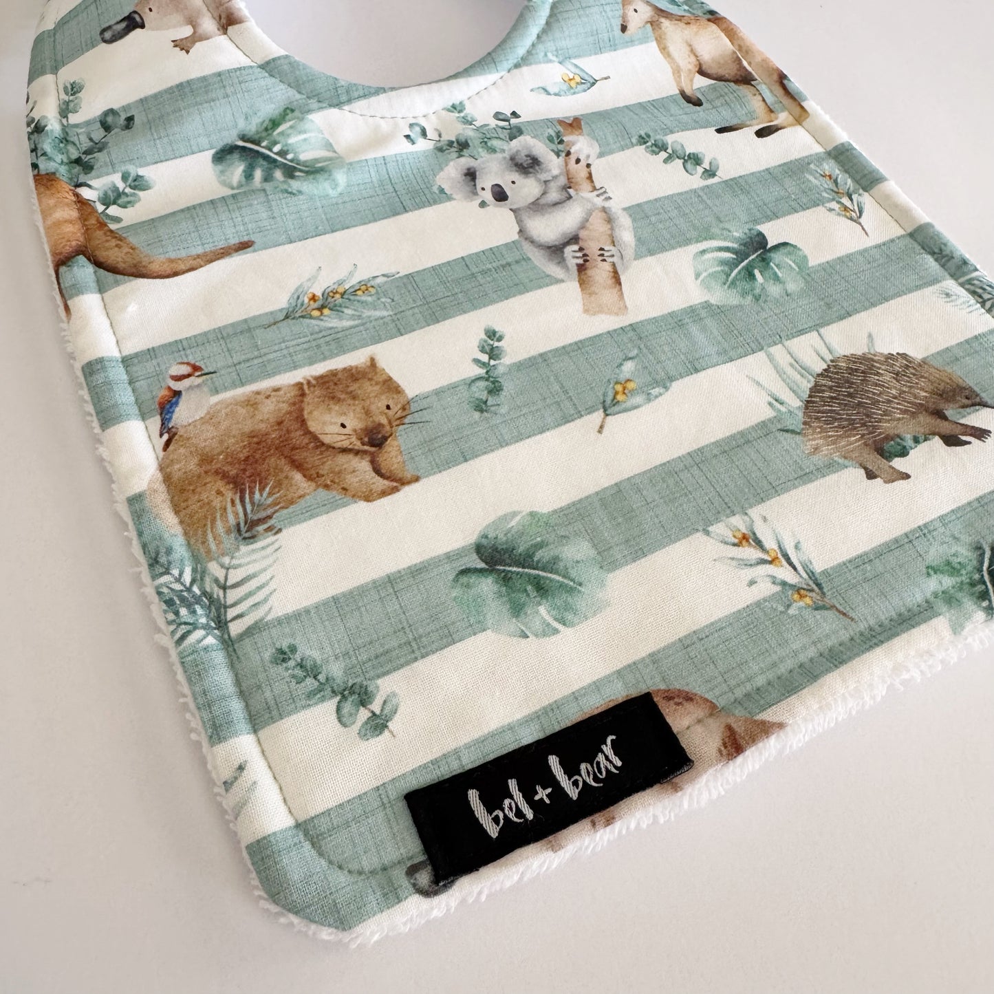 Aussie Animals Traditional Bib