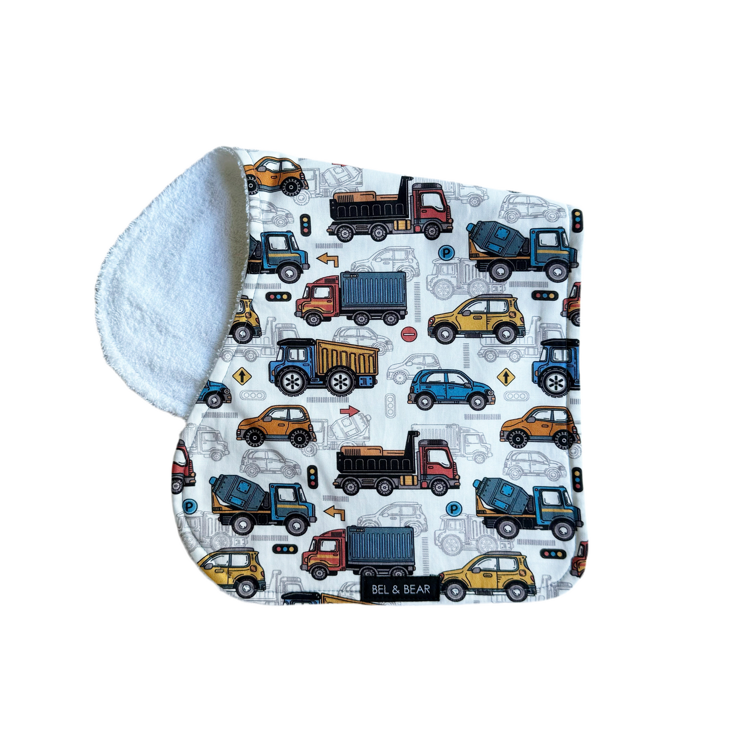 Traffic Burp Cloth