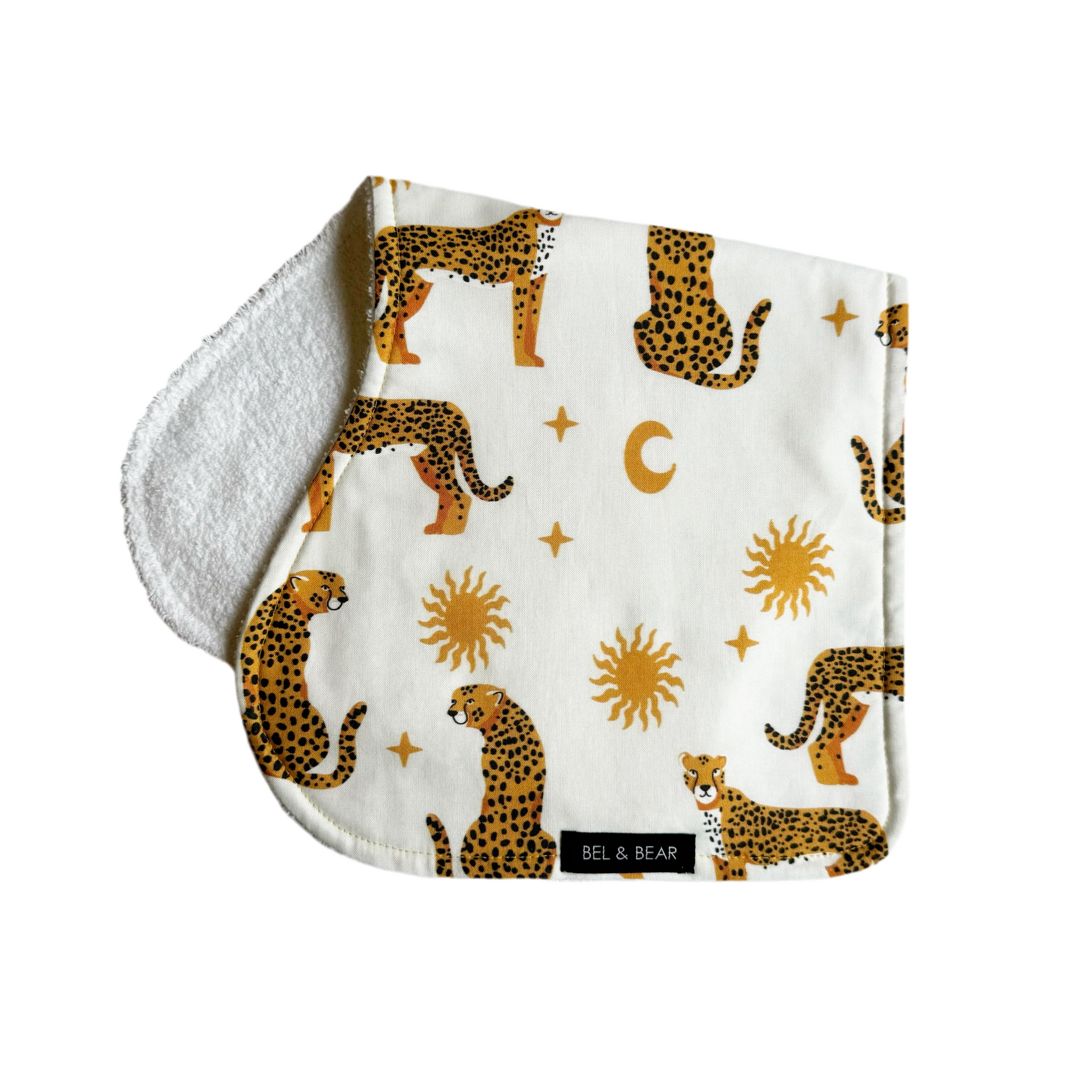 Cosmic Cheetah Burp Cloth