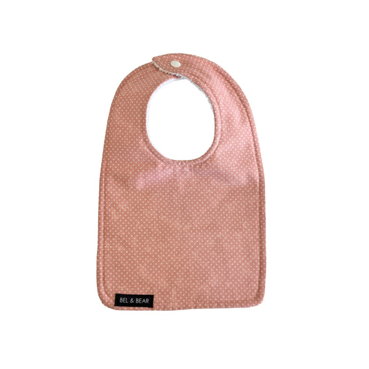 Polka Dot Dreams Traditional Bib