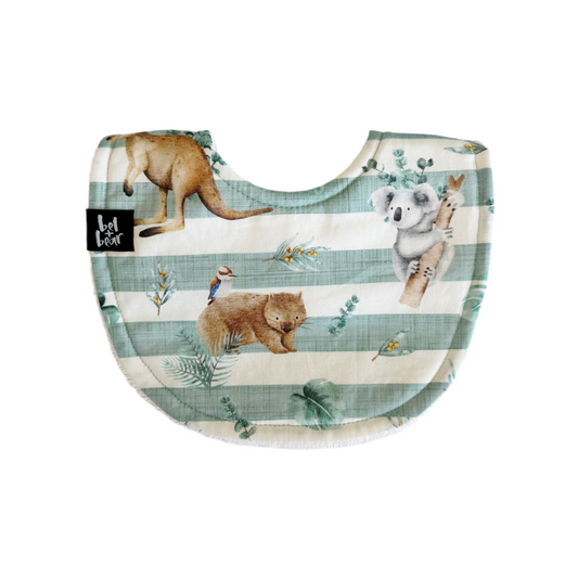 Aussie Animals Roundie Bib