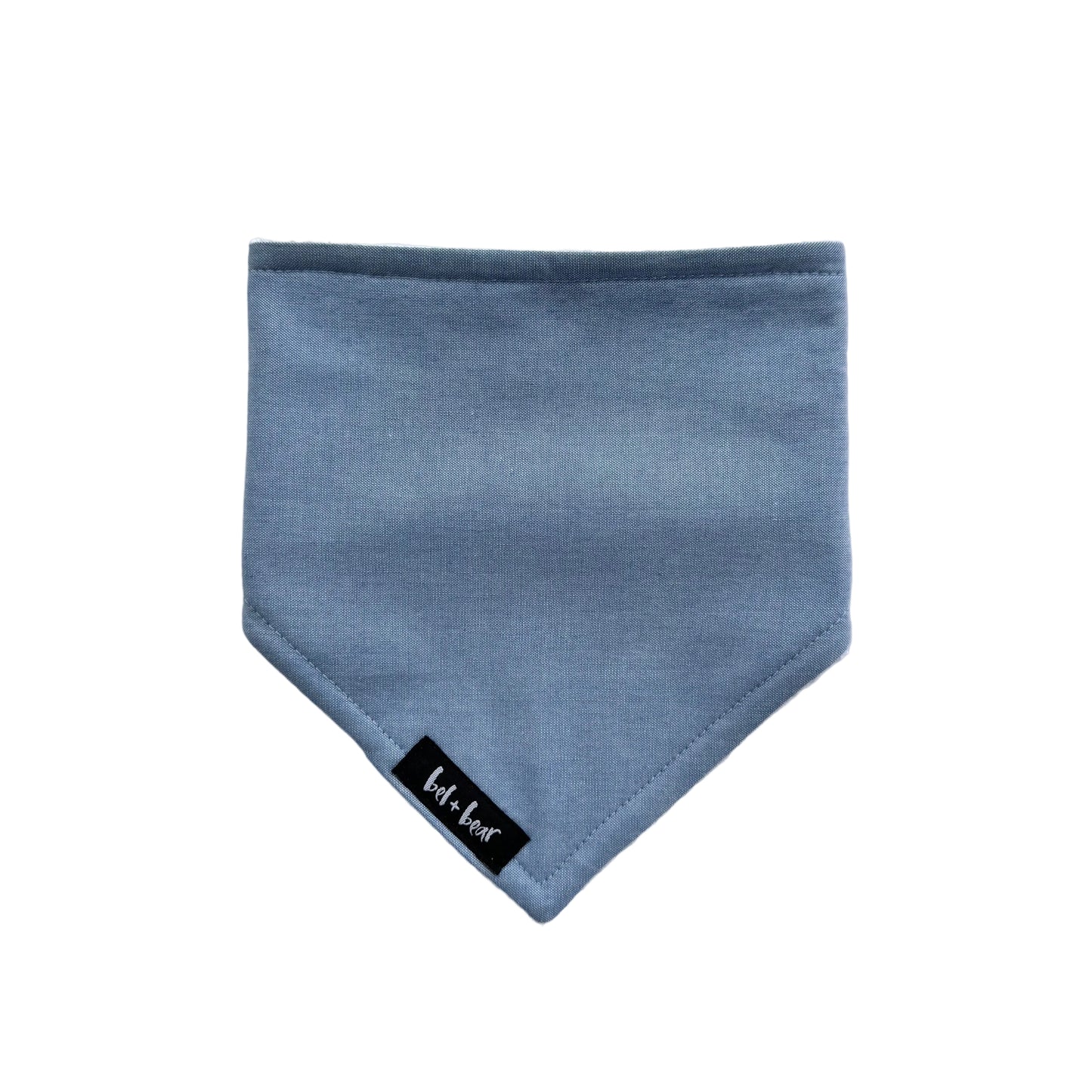 Plain Jane - Blue Dribble Bib