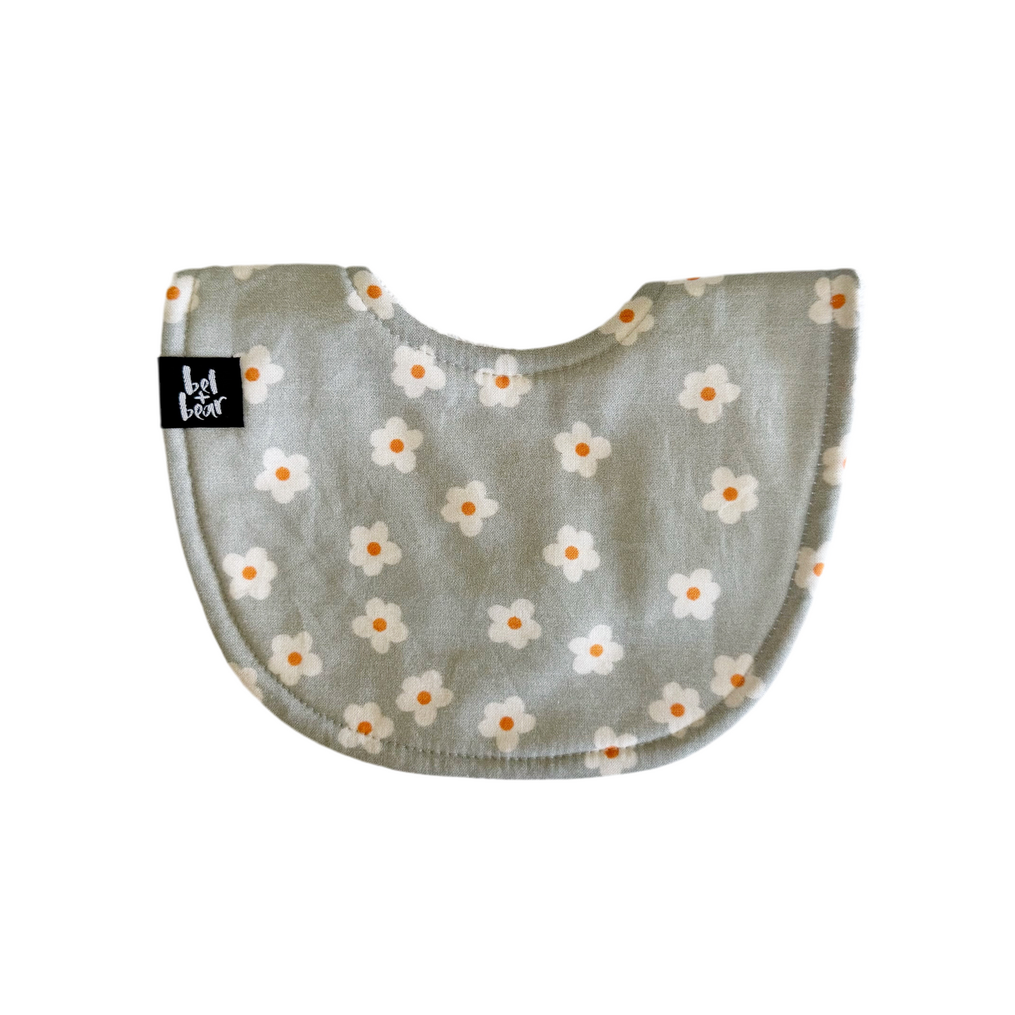 Daisy Roundie Bib