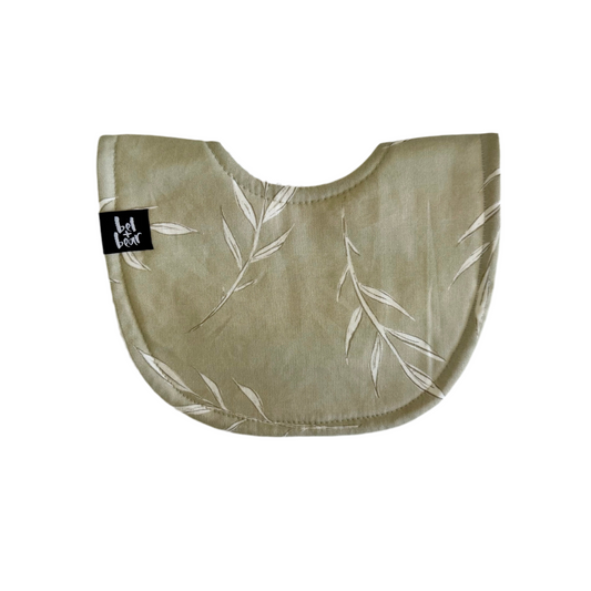 Green Leaves Roundie Bib