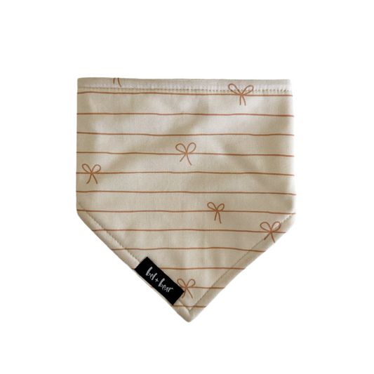 Bow Dribble Bib