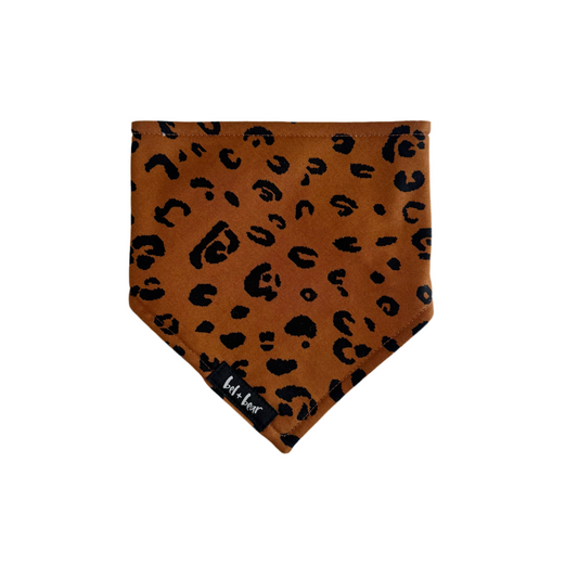 Leopard Dribble Bib