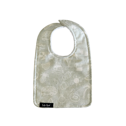 Summer Time Traditional Bib