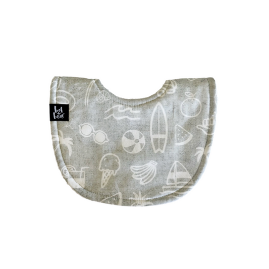 Summer Time Roundie Bib