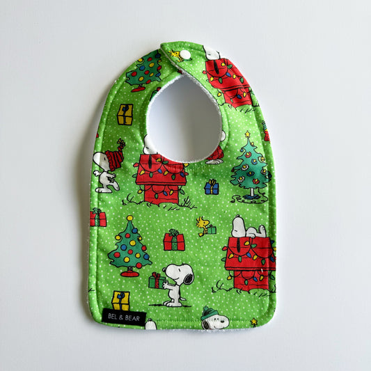 A Very Snoopy Christmas Traditional Bib