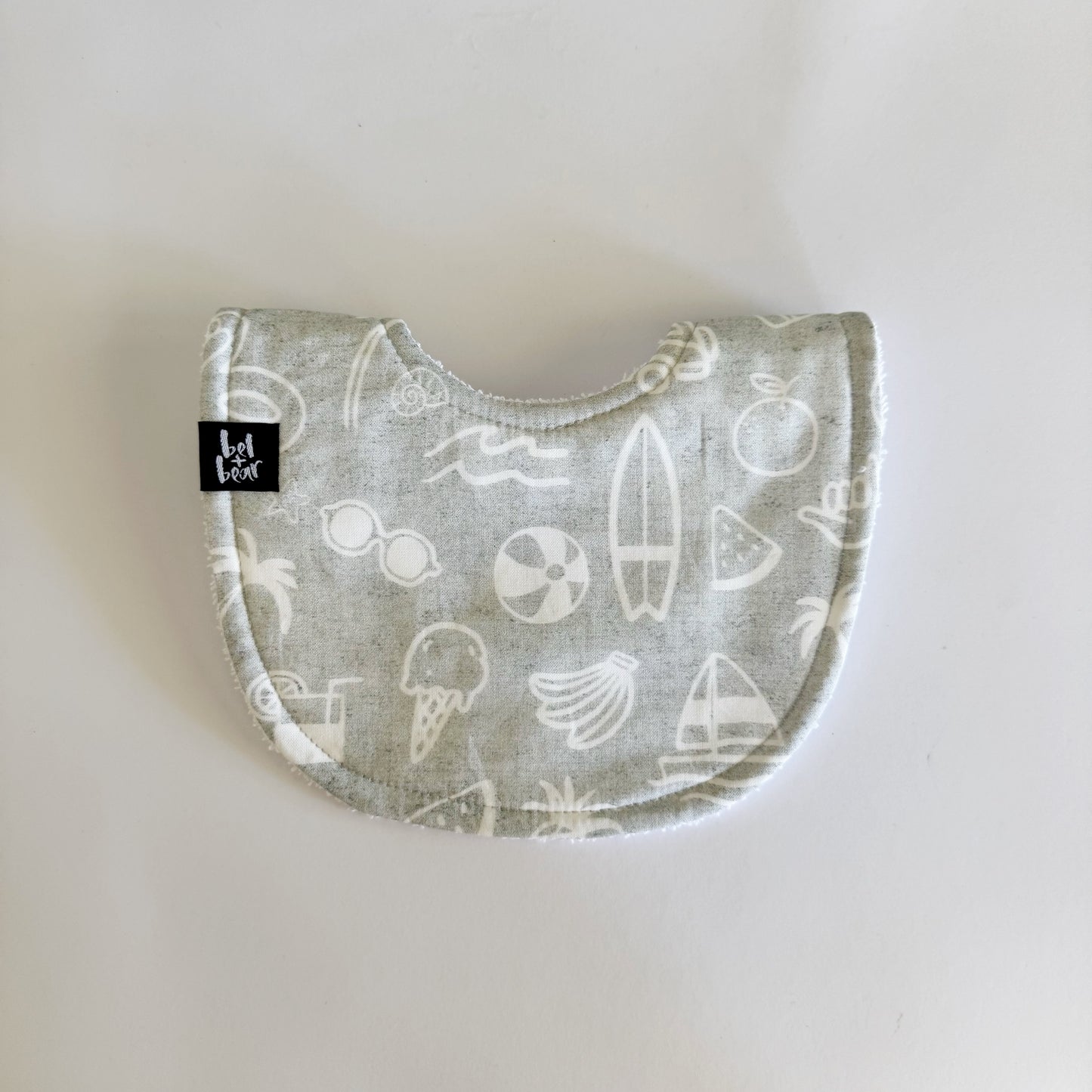 Summer Time Roundie Bib