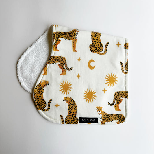 Cosmic Cheetah Burp Cloth