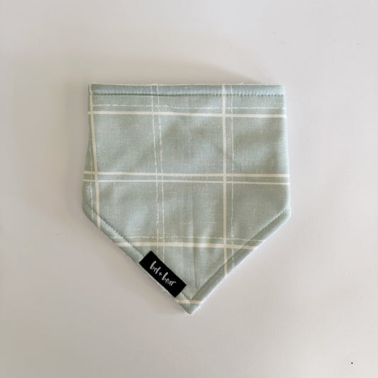 Blue Grid Dribble Bib