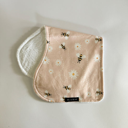 Busy Bee Burp Cloth