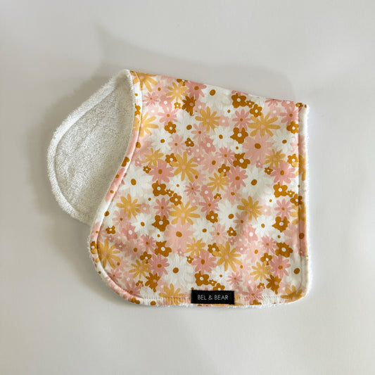 Flower Patch Burp Cloth