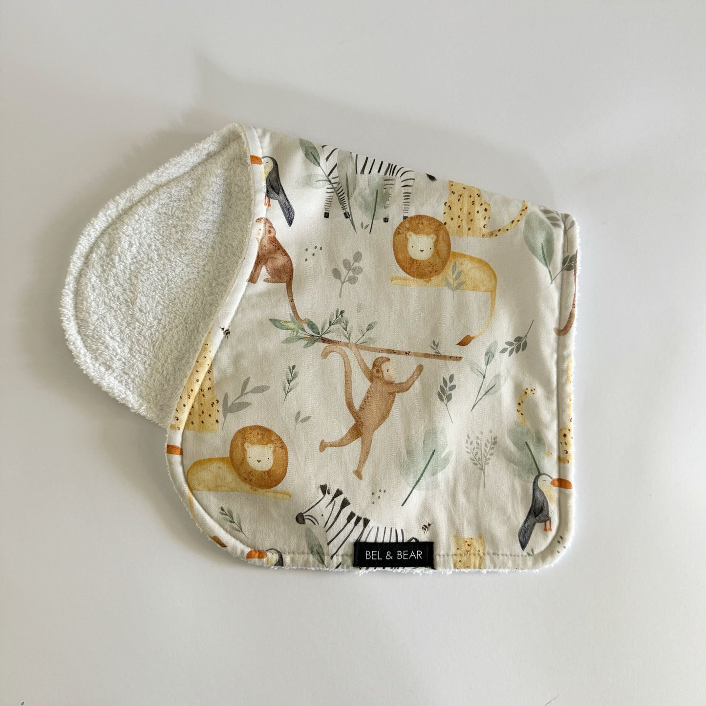 Zoo Burp Cloth