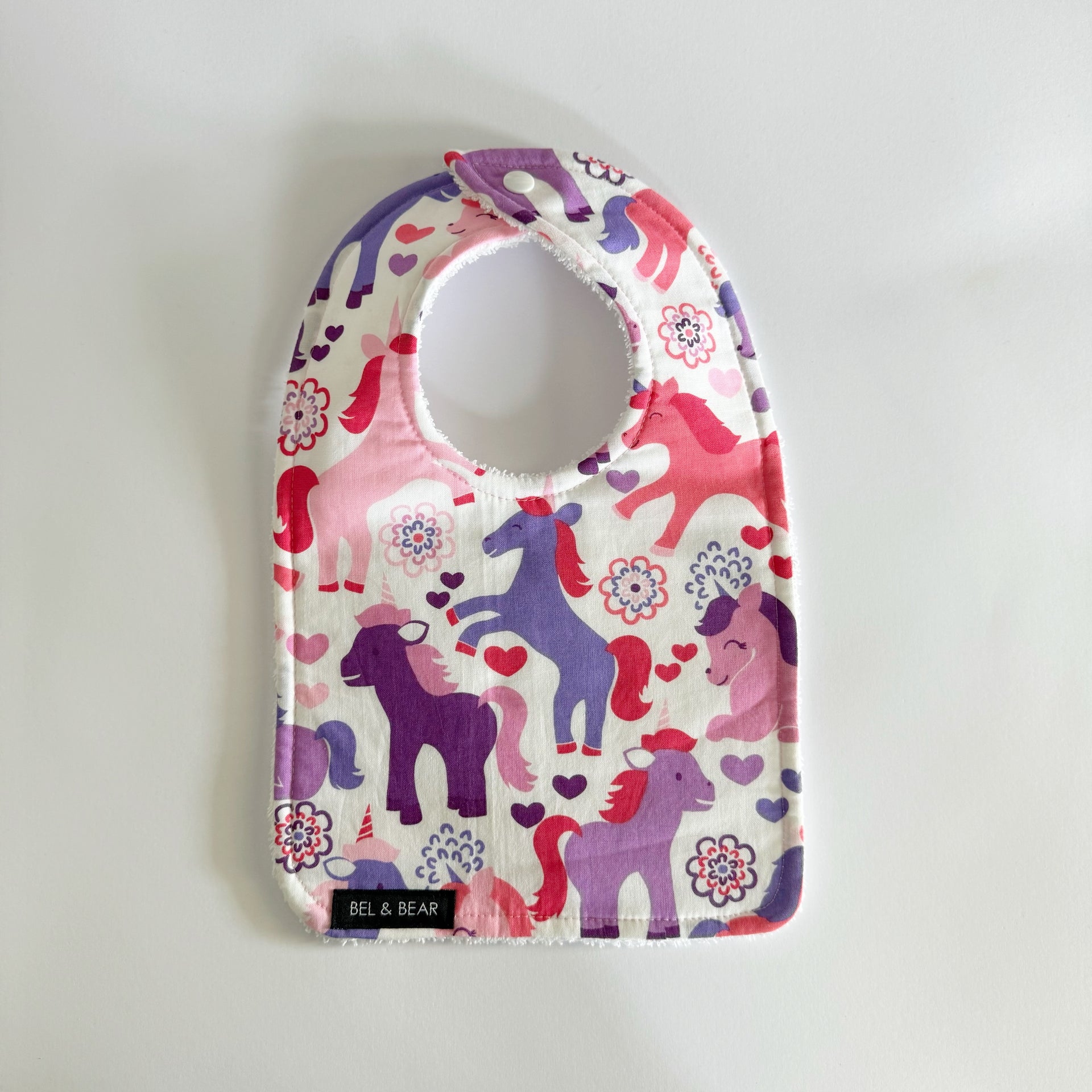 Unicorn Magic Traditional Bib