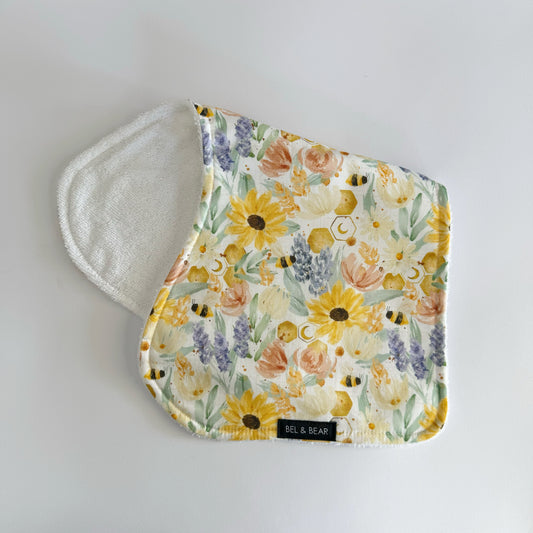 Spring Time Burp Cloth