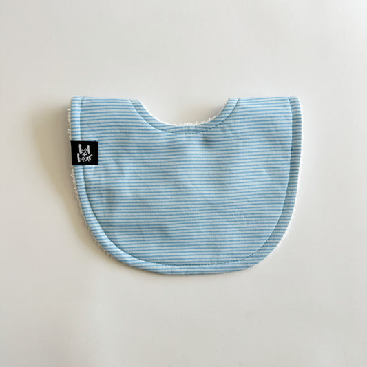 Baby Blue Roundie Bib