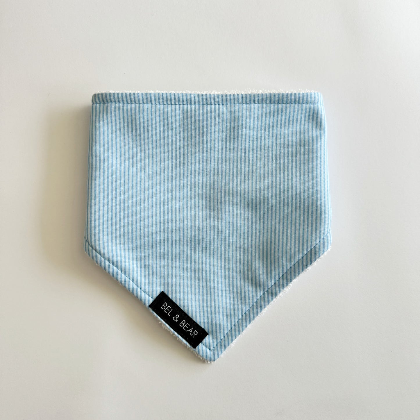 Baby Blue Dribble Bib