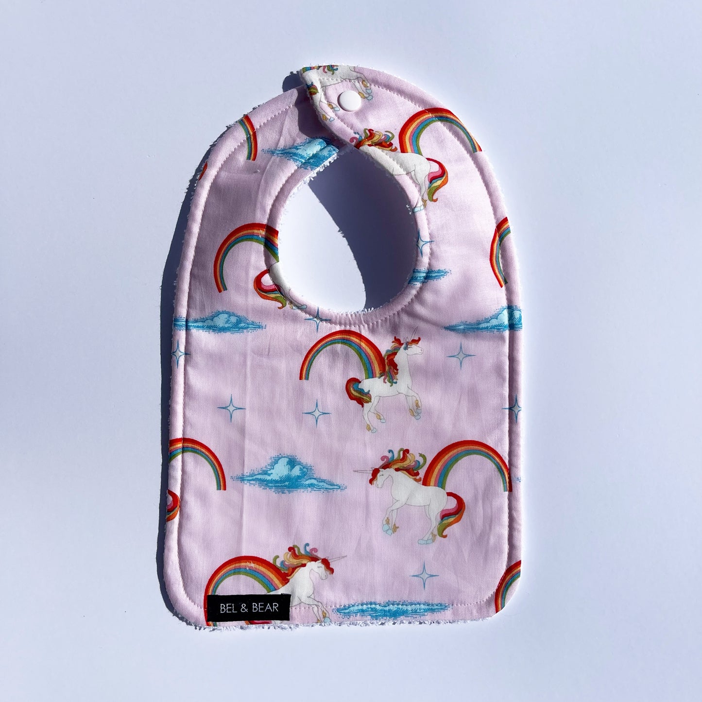 Unicorn Dreaming Traditional Bib